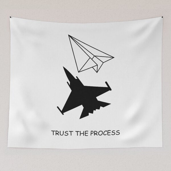 Item preview, Trust the process designed and sold by Faissal Thomass.