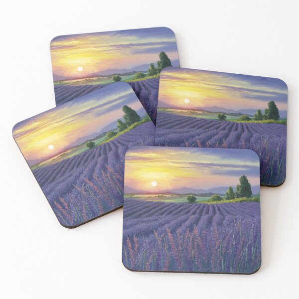 Item preview, "Lavender Fields at Dawn" designed and sold by anahimar1418.