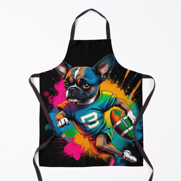 Item preview, Boxer dog playing american football designed and sold by Furrifico.
