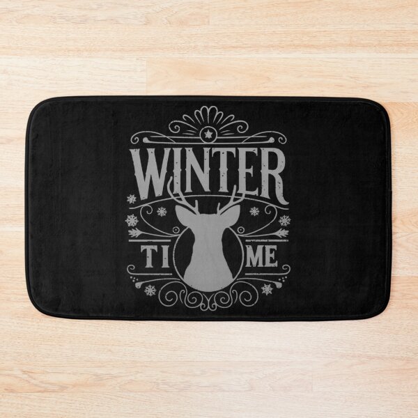 Item preview, Reindeer Winter Time Christmas Season Graphic Illustration Typography designed and sold by jteart.