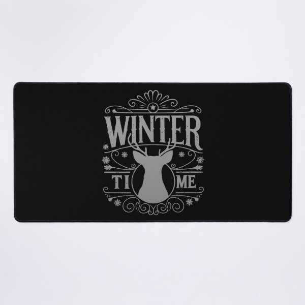 Item preview, Reindeer Winter Time Christmas Season Graphic Illustration Typography designed and sold by jteart.