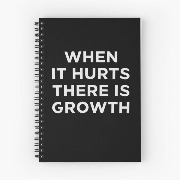 Item preview, When It Hurts There Is Growth designed and sold by signshirtz.