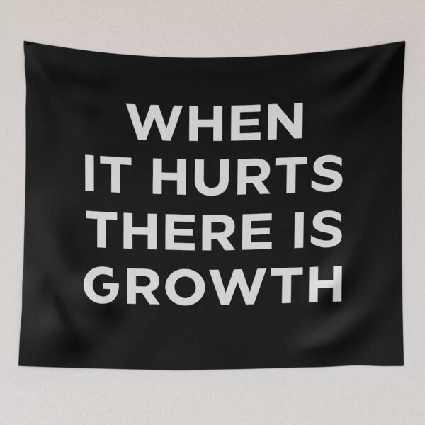 Item preview, When It Hurts There Is Growth designed and sold by signshirtz.