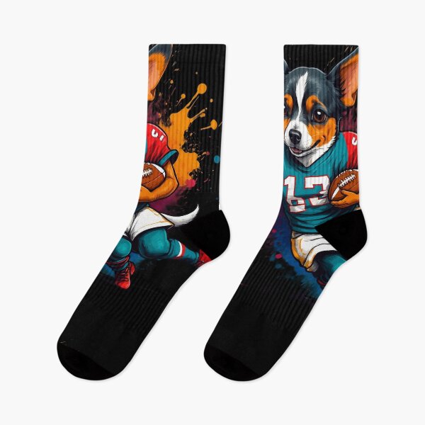 Item preview, Corgi dog playing american football designed and sold by Furrifico.