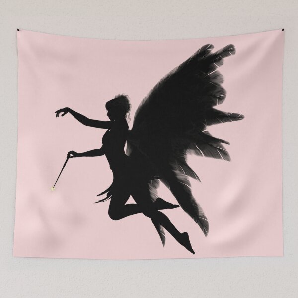 Item preview, Dark fairy silhouette. designed and sold by claireseyeview.
