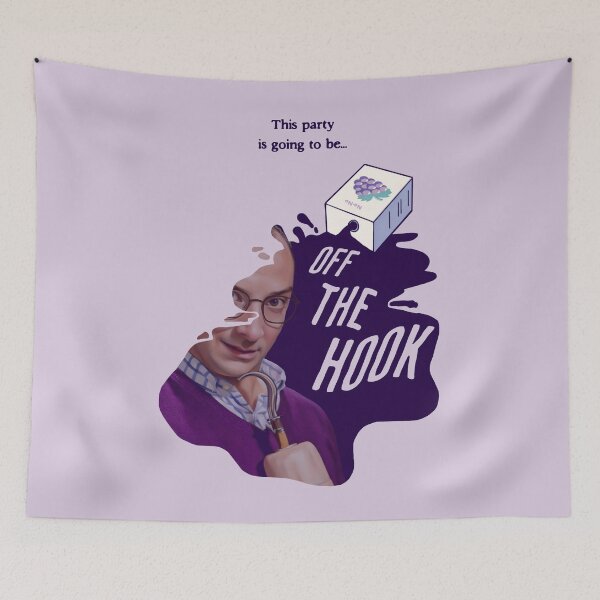 Item preview, Buster Bluth"Off The Hook" Horror Movie Poster  designed and sold by Sarah Teigland.
