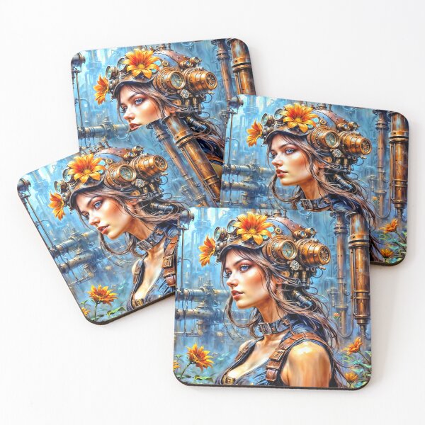 Item preview, Steampunk girl designed and sold by OvidiumArt.
