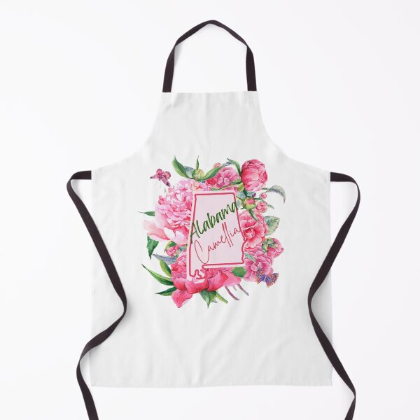Artikelvorschau, Alabama State Kamelien-Blumen-Pastell-T-Shirt Sticker entworfen und verkauft von ThinkNature!.