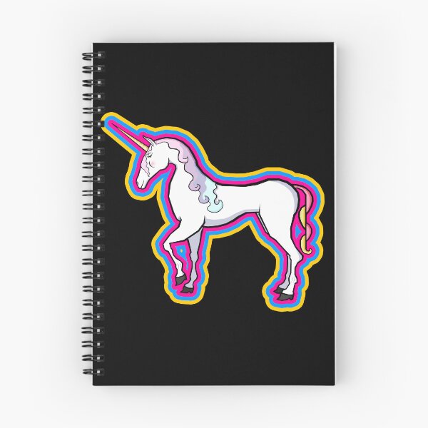 Item preview, Colorful Unicorn (Black Version) designed and sold by EricGaza.