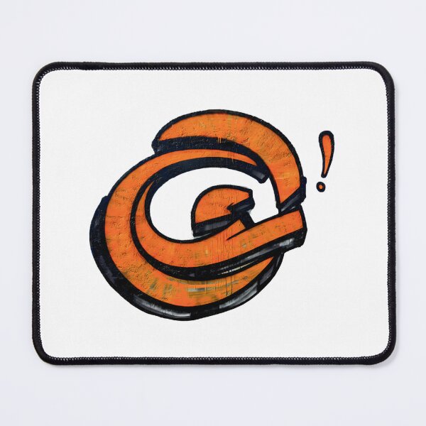 Item preview, Graffiti ‘G’: The Ultimate Orange Symbol of Urban Cool designed and sold by jglobal360.