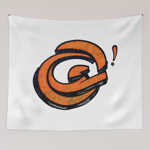 Item preview, Graffiti ‘G’: The Ultimate Orange Symbol of Urban Cool designed and sold by jglobal360.