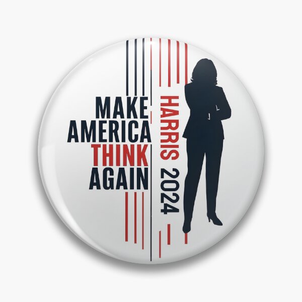 Item preview, Make America Think Again Kamala Harris 2024: Inspiring Change and Leadership designed and sold by MillennialVibe.