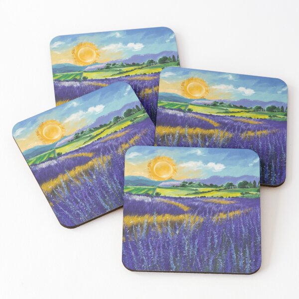 Item preview, "Lavender Fields at Dawn 3" designed and sold by anahimar1418.