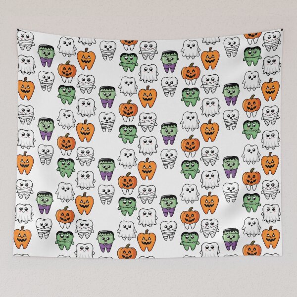 Item preview, Scary Dentist , Dental Halloween , Matching Halloween Dental , Dental Hygiene , Dental Office designed and sold by ArtByKatti.