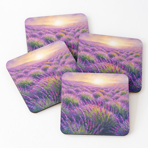 Item preview, "Lavender Fields at Dawn 4" designed and sold by anahimar1418.
