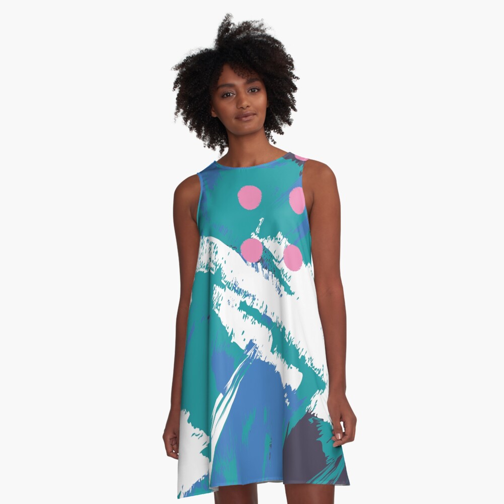 Item preview, A-Line Dress designed and sold by HoopandHoller.