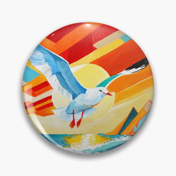Item preview, Seagull Flying designed and sold by Darcydoesart.