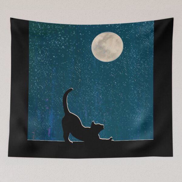 Item preview, Cat wakes up in the night designed and sold by eviolni.