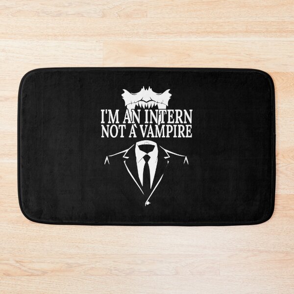 Item preview, I'm An Intern Not a Vampire Male Night Stalker designed and sold by FWLKIT.