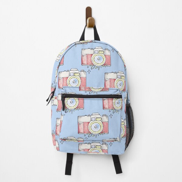 Item preview, Pastel Camera Pattern designed and sold by Naomi Shingler Bialek.