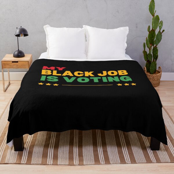 Item preview, My Black Job Is Voting designed and sold by RedPumpFlash.