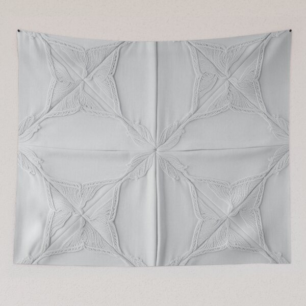 Item preview, White Star Patchwork Quilt  designed and sold by burbankdesigns.