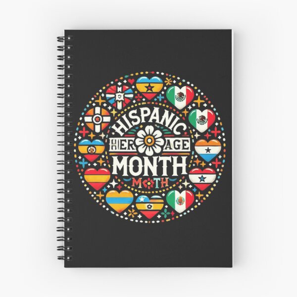 Item preview, National Hispanic Heritage Month: Celebrating All Countries, Flags, and Hearts United in Diversity designed and sold by SztylishDesigns.
