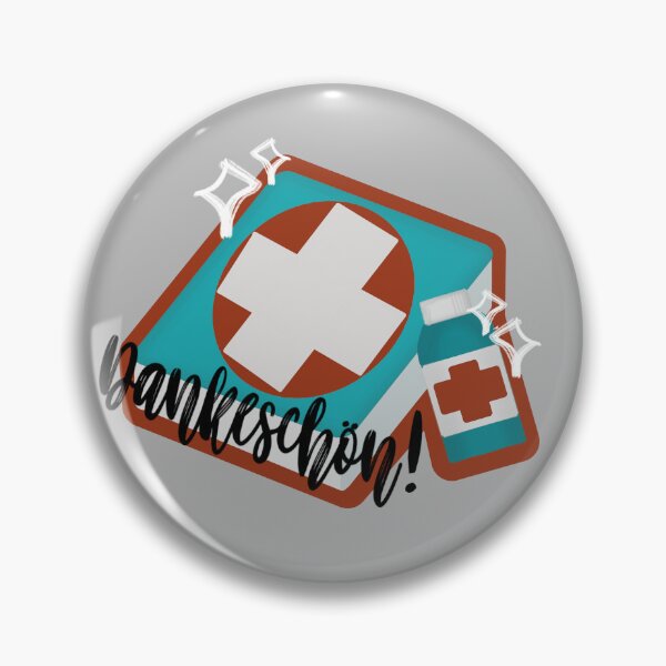 Item preview, Dankeschön! | Team Fortress 2/Medic/Med-Kit Fanart designed and sold by ★ susie xowie ★.