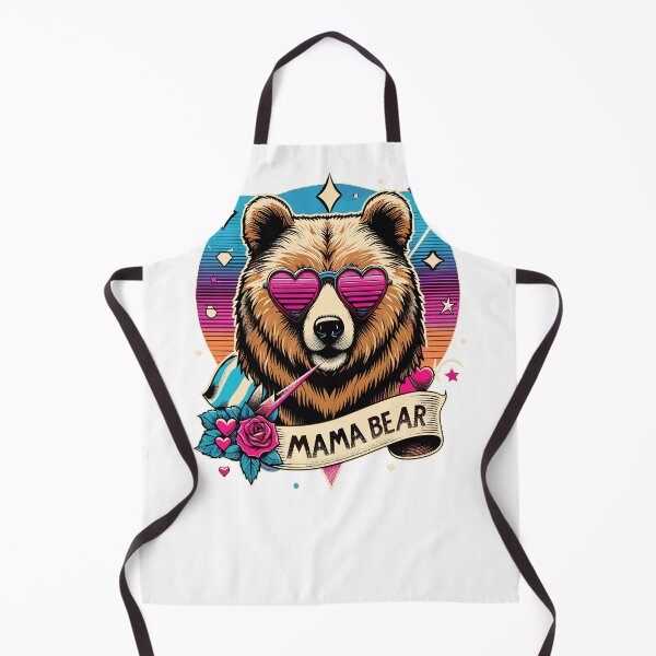 Item preview, Cosmic Mama Bear - Diseño vintage personalizable designed and sold by Capizione.