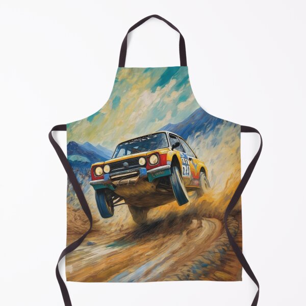 Item preview, "Rally Machine Roaring: Mountain Track Adventure" designed and sold by Artisticanvas.
