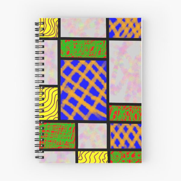 Item preview, Mondriana XII, a postmodernist reimagining. designed and sold by thalasson.