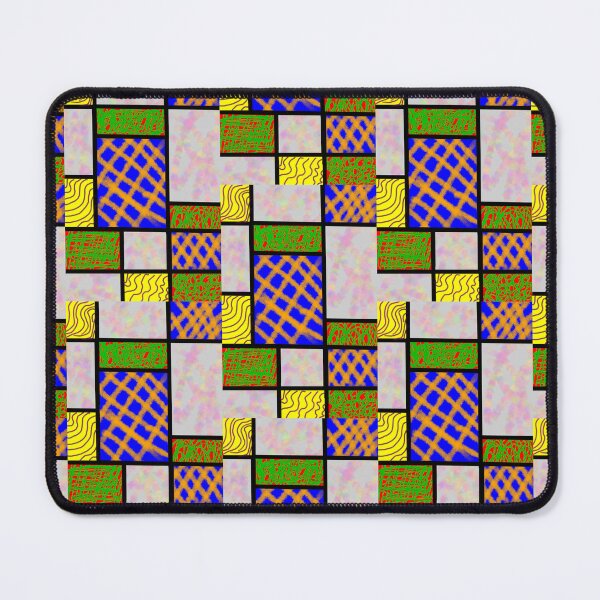 Item preview, Mondriana XII, a postmodernist reimagining. designed and sold by thalasson.