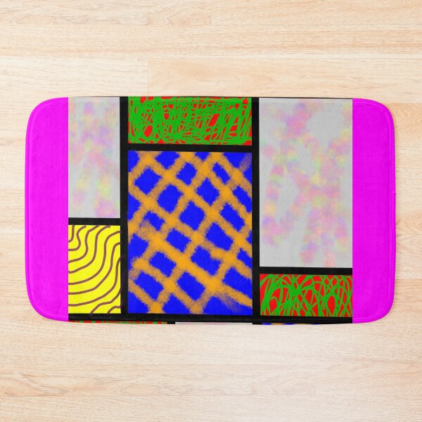 Item preview, Mondriana XII, a postmodernist reimagining. designed and sold by thalasson.