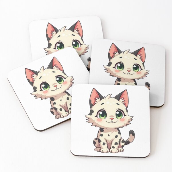 Item preview, Cute kitten with black spots designed and sold by JonysCreativeDesigns.