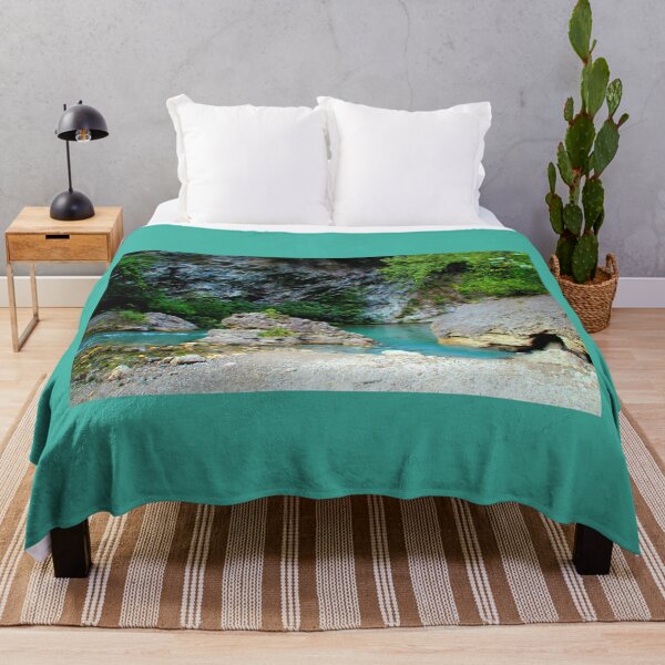 Item preview, Scenery with "Lu Vurghe" in Acquasanta Terme and waters designed and sold by Kristina Drozd.