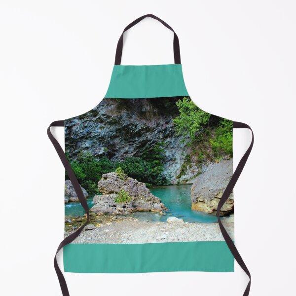 Item preview, Scenery with "Lu Vurghe" in Acquasanta Terme and waters designed and sold by Kristina Drozd.