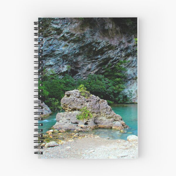 Item preview, Scenery with "Lu Vurghe" in Acquasanta Terme and waters designed and sold by Kristina Drozd.