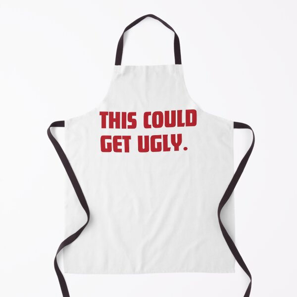 Item preview, This Could Get Ugly. Funny Drinking Quote. Passive Aggressive Statement. Funny & Bold Statement Tee. Red designed and sold by That Cheeky Tee.