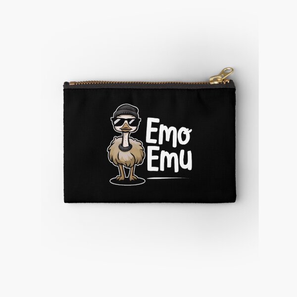 Item preview, Emo Emu: Edgy and Fun Design for Alternative Animal Lovers designed and sold by MillennialVibe.