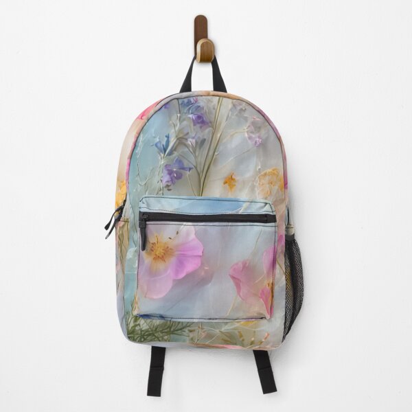 Item preview, Whimsical Pastel Garden with Pressed Floral Effect designed and sold by The Printery.