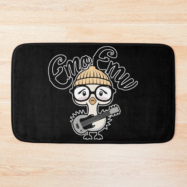 Item preview, Emo Emu 2.0: Quirky Alternative Design for Emo Lovers and Animal Enthusiasts designed and sold by MillennialVibe.
