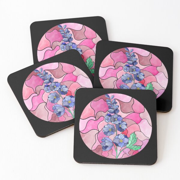 Item preview, July Birth Flower - Larkspur designed and sold by Marguerite Artistry.