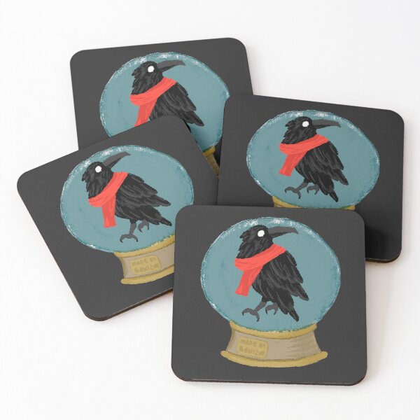 Item preview, Crow with scarf designed and sold by MadeByBonilla.