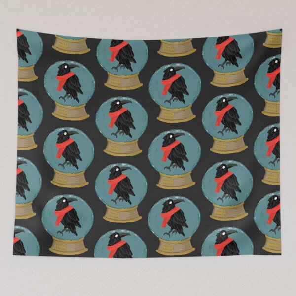 Item preview, Crow with scarf designed and sold by MadeByBonilla.