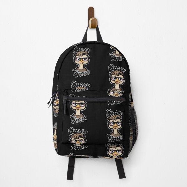 Item preview, Emo Emu: Quirky Design for Animal Lovers & Emo Enthusiasts designed and sold by MillennialVibe.