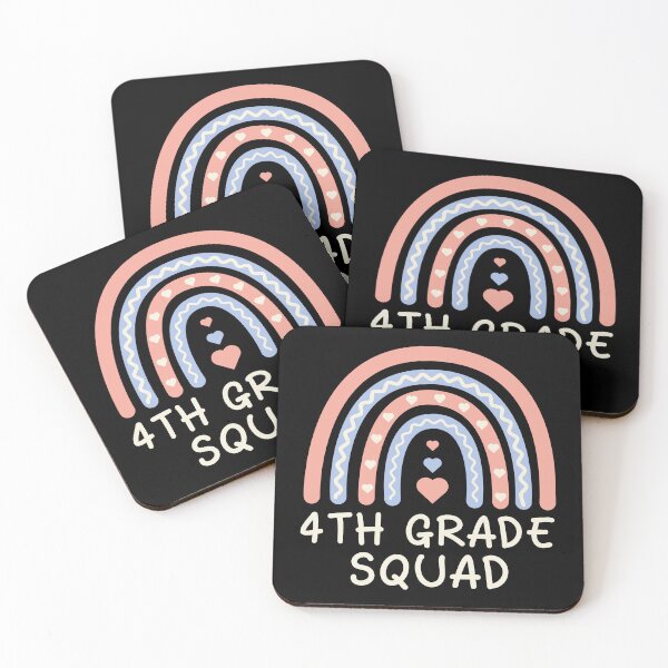 Item preview, 4th Grade Squad  Fourth Teacher Student Team Back To School designed and sold by MouDantArts.