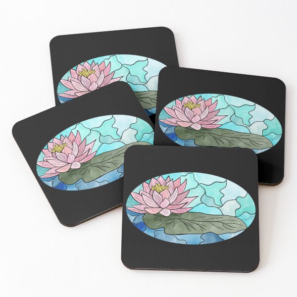 Item preview, July Birth Flower - Water Lily designed and sold by Marguerite Artistry.