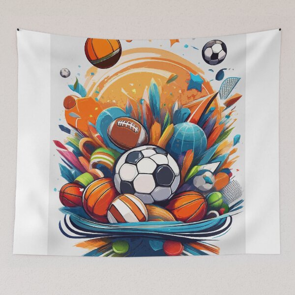 Item preview, Game On: Back-to-School Sports designed and sold by bb-15artstudio.