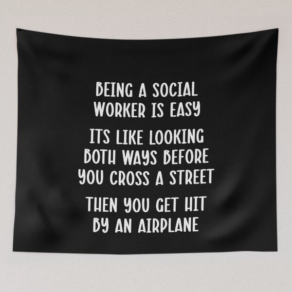 Item preview, Being A Social Worker Is Easy designed and sold by Ripper19.