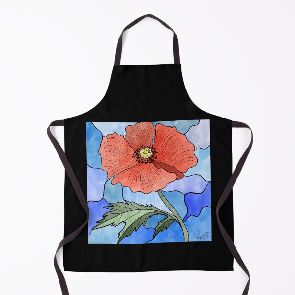 Item preview, August Birth Flower - Poppy designed and sold by Marguerite Artistry.